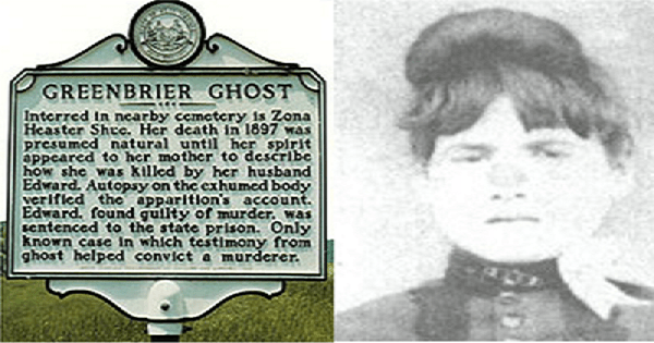 The Greenbrier Ghost – The Ghost Who Helped Solve Their Own Murder post thumbnail image