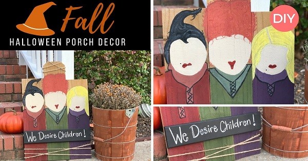 Hocus Pocus Themed Halloween Decor You Can Create At Home! post thumbnail image
