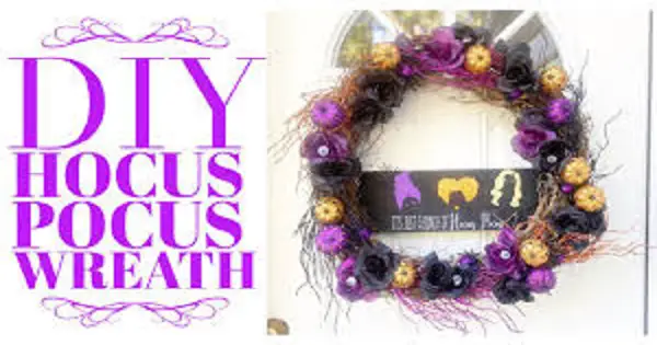 How To Make A Hocus Pocus Wreath With Dollar Store Materials post thumbnail image
